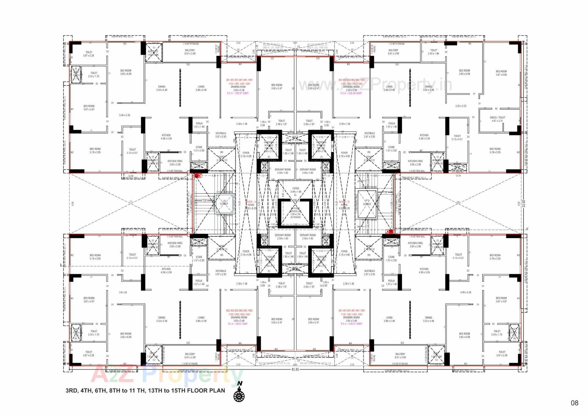Layout of real estate project Apricus located at Ambli, Ahmedabad, Gujarat