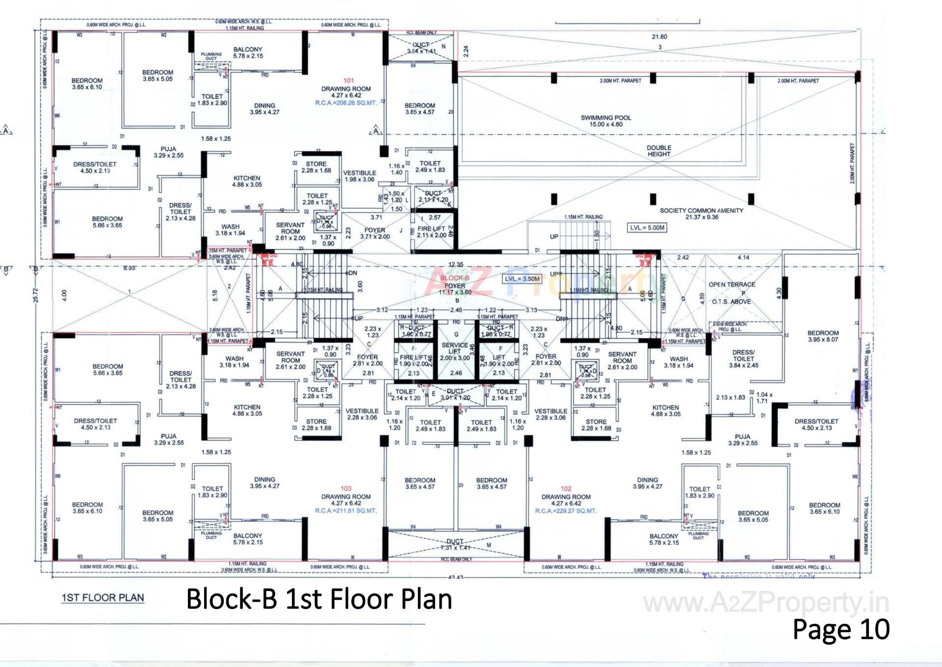 Layout of real estate project Aranyam located at Shilaj, Ahmedabad, Gujarat
