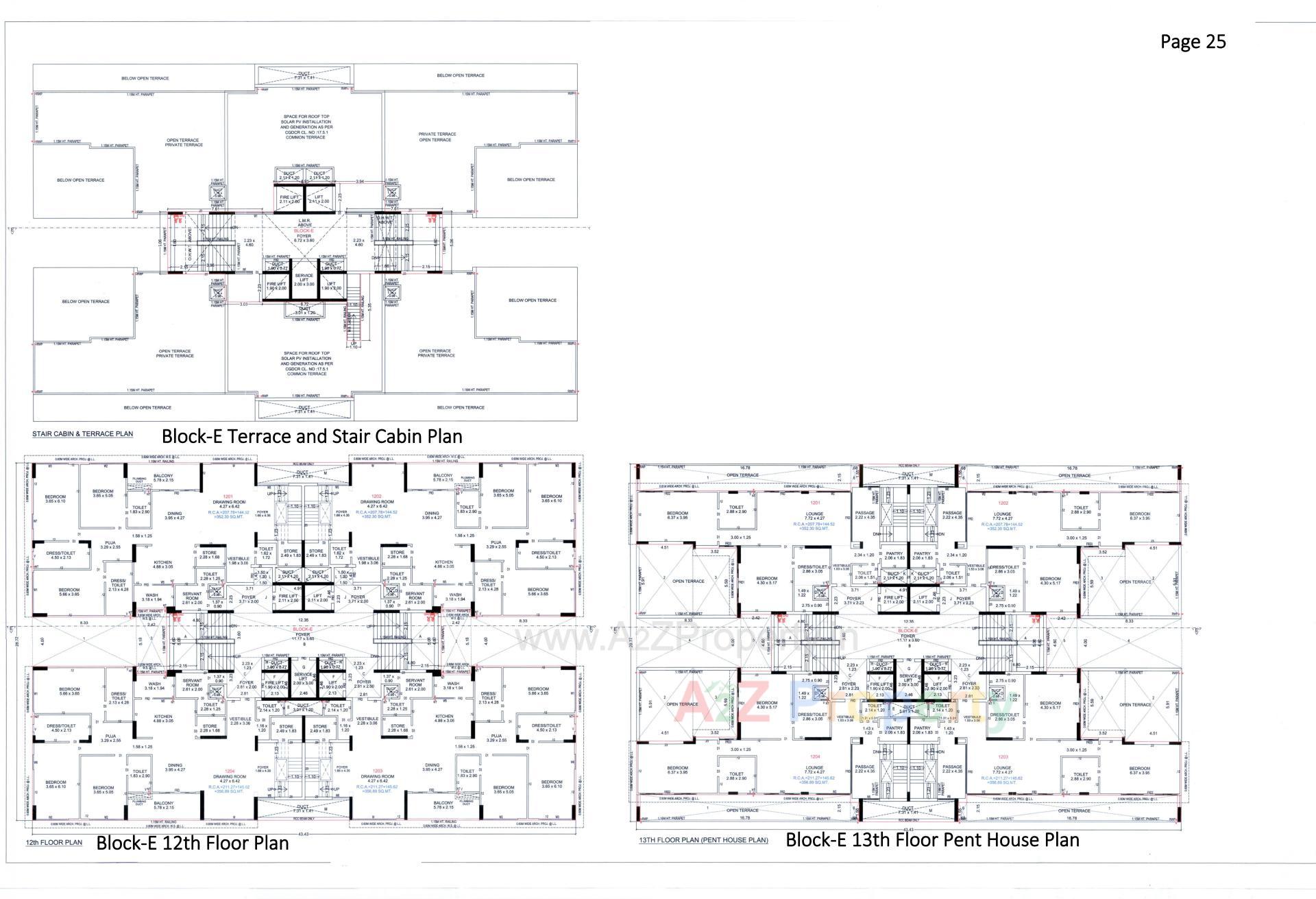 Layout of real estate project Aranyam located at Shilaj, Ahmedabad, Gujarat