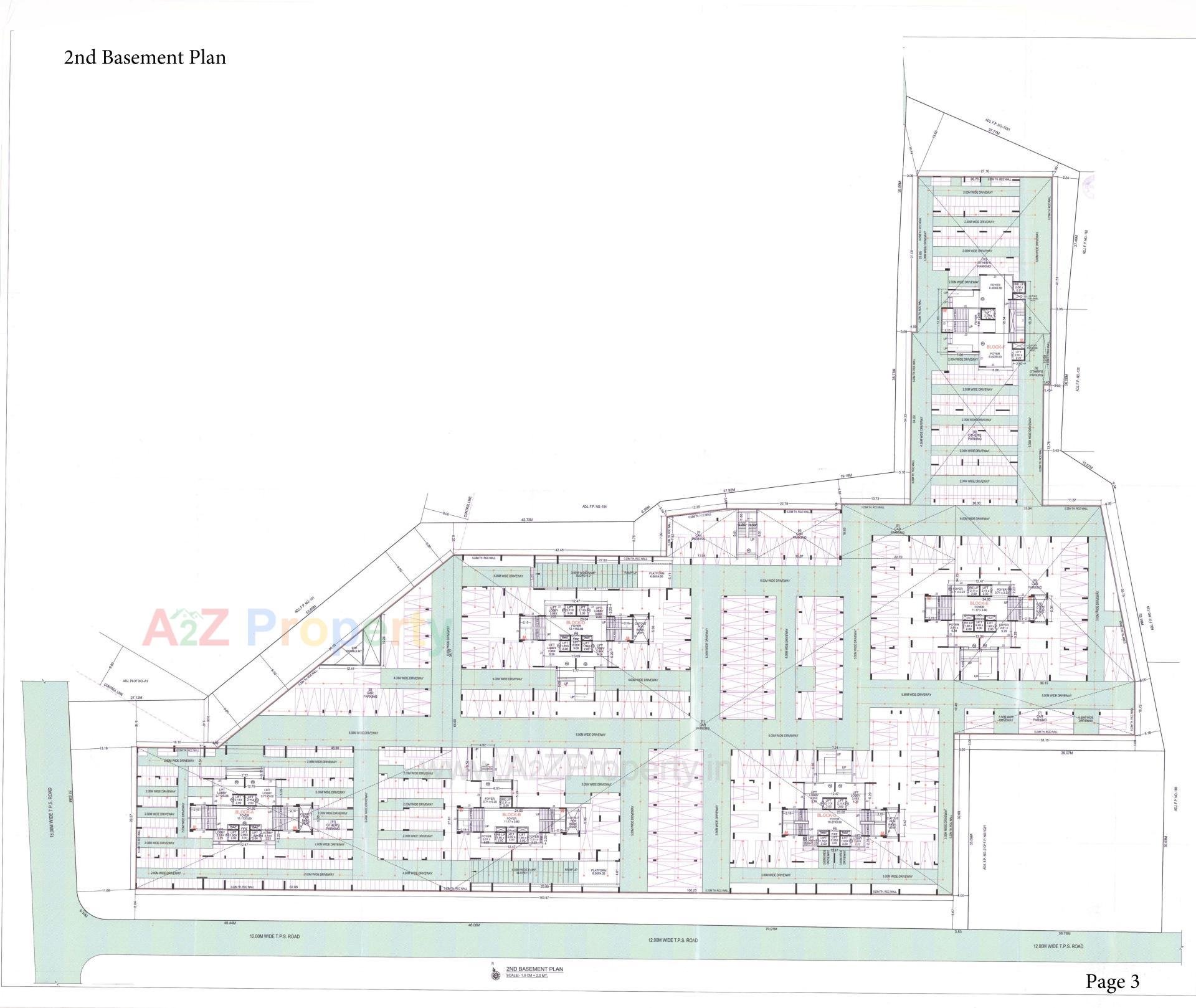 Layout of real estate project Aranyam located at Shilaj, Ahmedabad, Gujarat