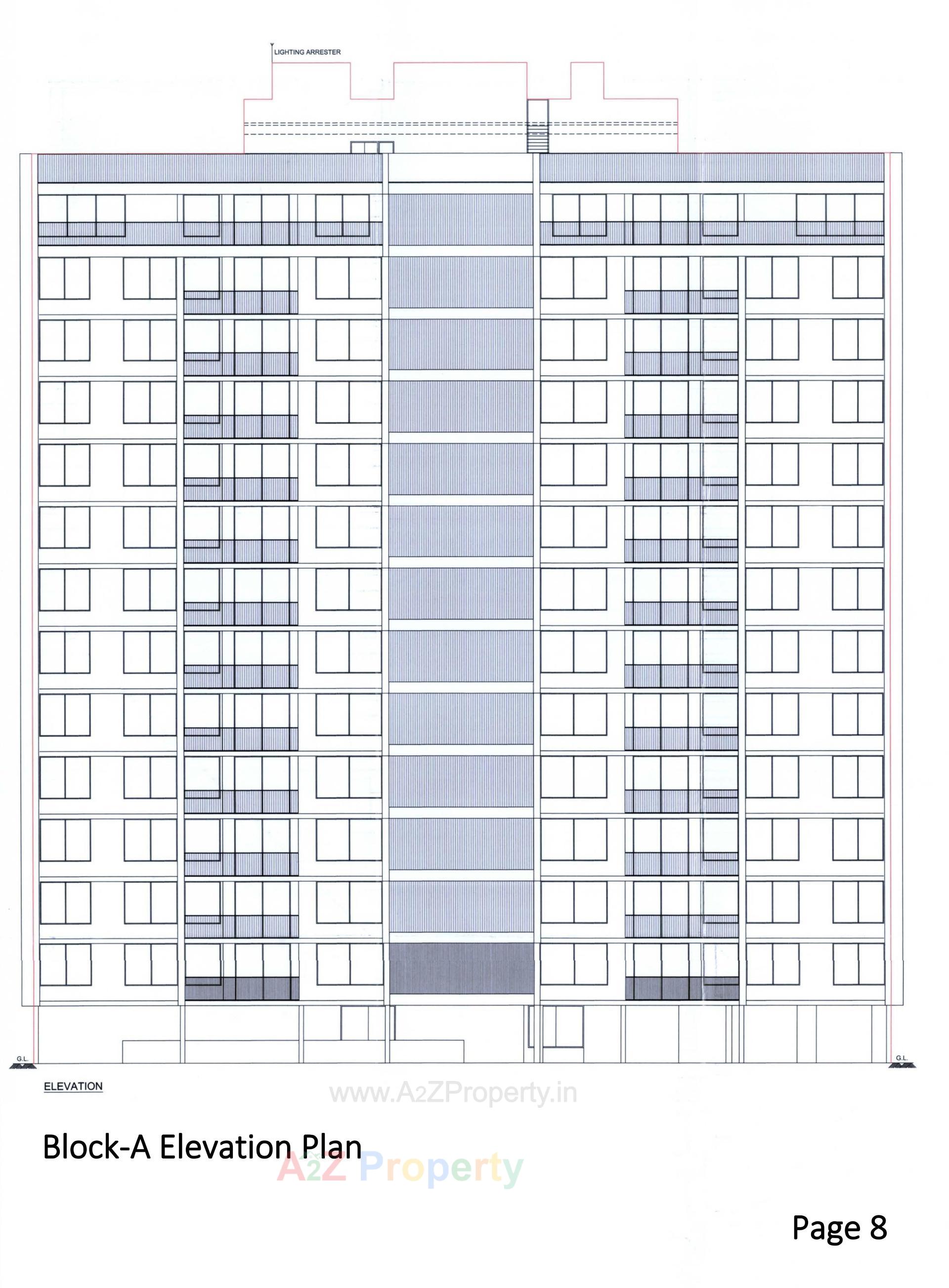 Layout of real estate project Aranyam located at Shilaj, Ahmedabad, Gujarat