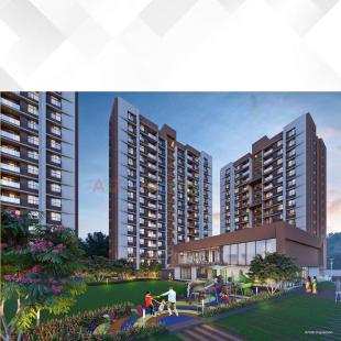 Elevation of real estate project Archway located at Jagatpur, Ahmedabad, Gujarat