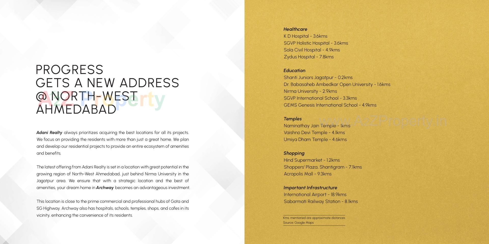  of real estate project Archway located at Jagatpur, Ahmedabad, Gujarat