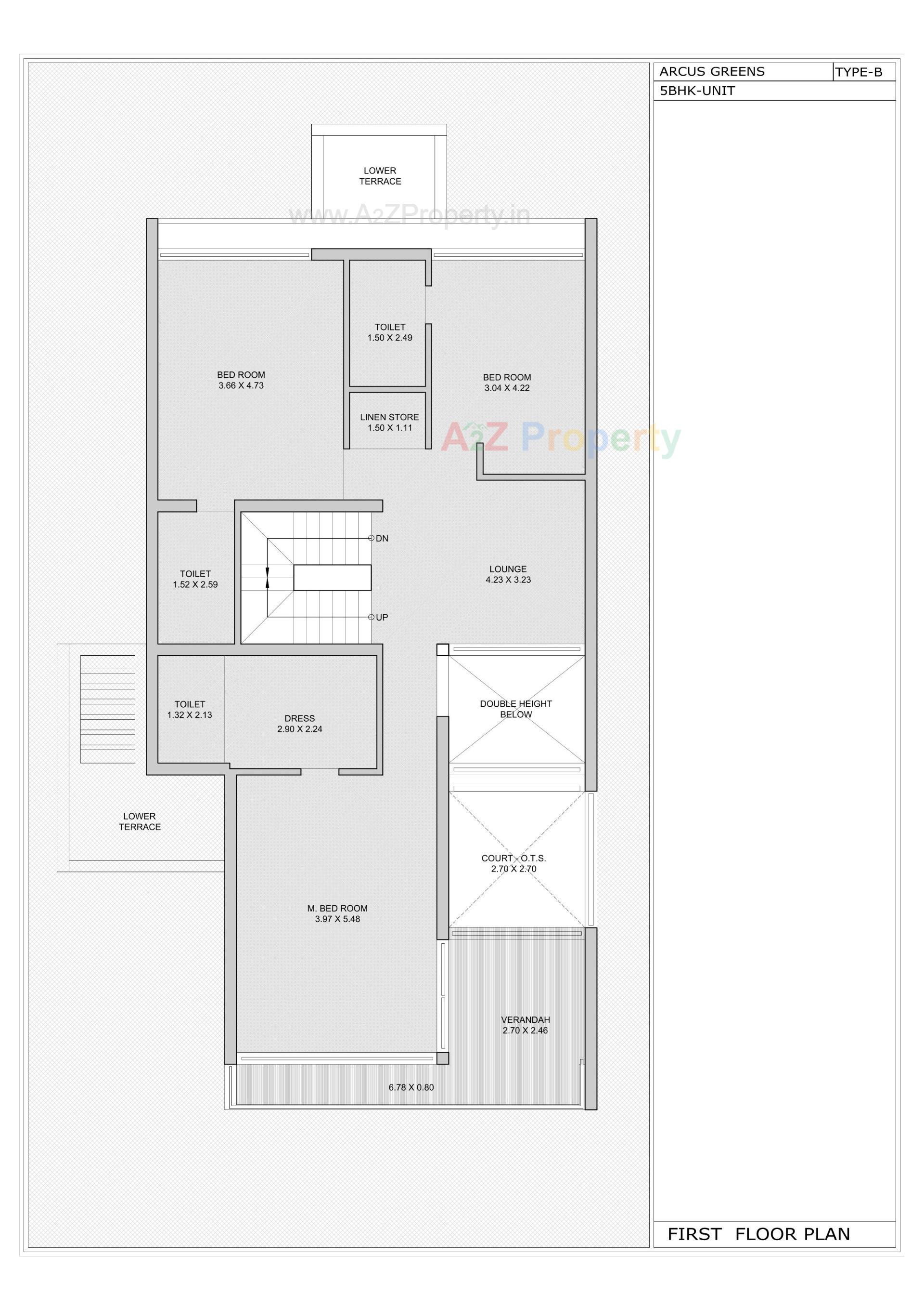 Layout of real estate project Arcus Greens located at Sanathal - Telav, Ahmedabad, Gujarat