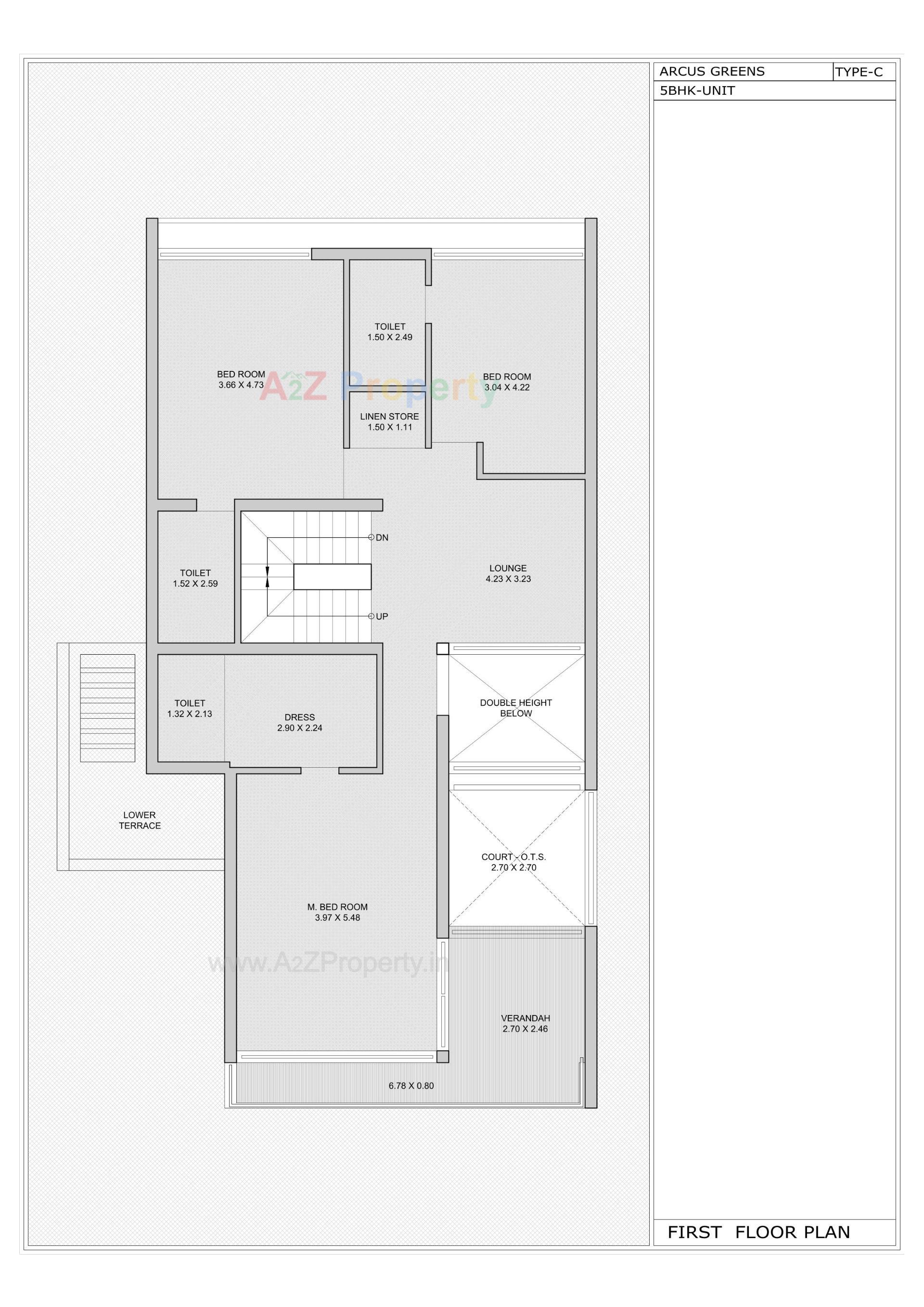 Layout of real estate project Arcus Greens located at Sanathal - Telav, Ahmedabad, Gujarat