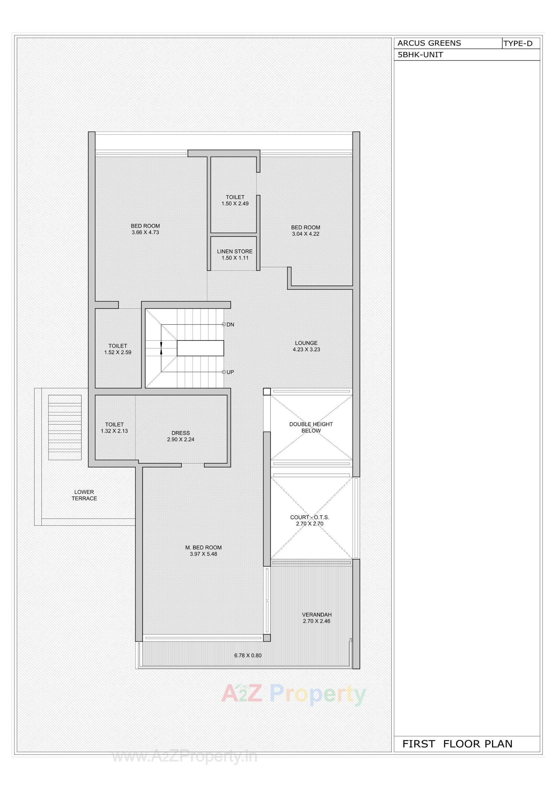 Layout of real estate project Arcus Greens located at Sanathal - Telav, Ahmedabad, Gujarat