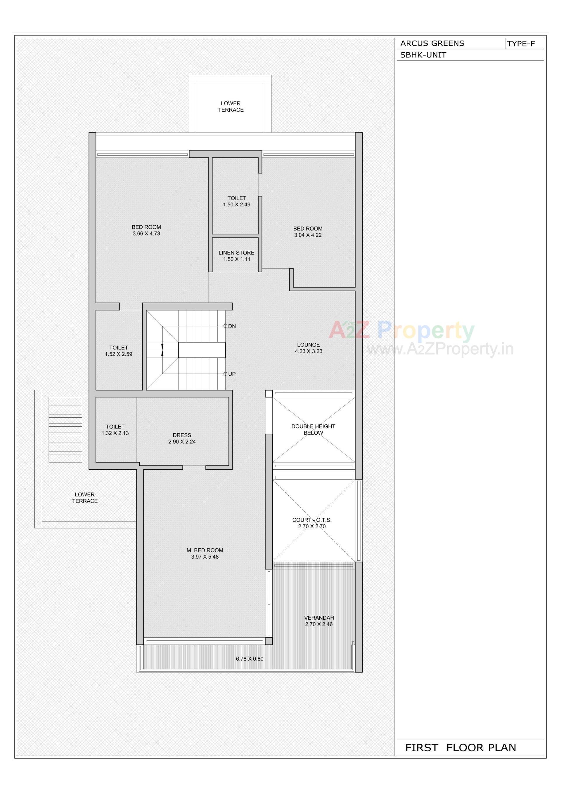 Layout of real estate project Arcus Greens located at Sanathal - Telav, Ahmedabad, Gujarat