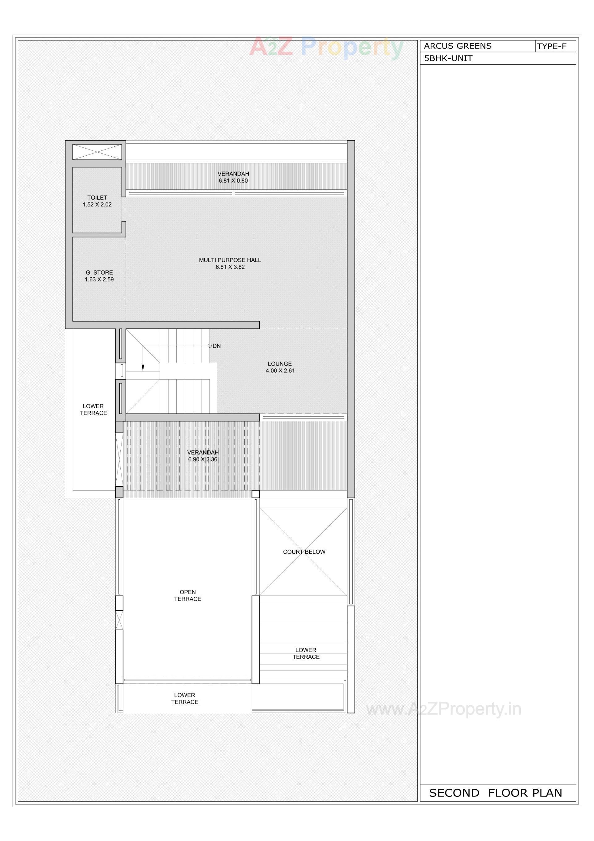 Layout of real estate project Arcus Greens located at Sanathal - Telav, Ahmedabad, Gujarat