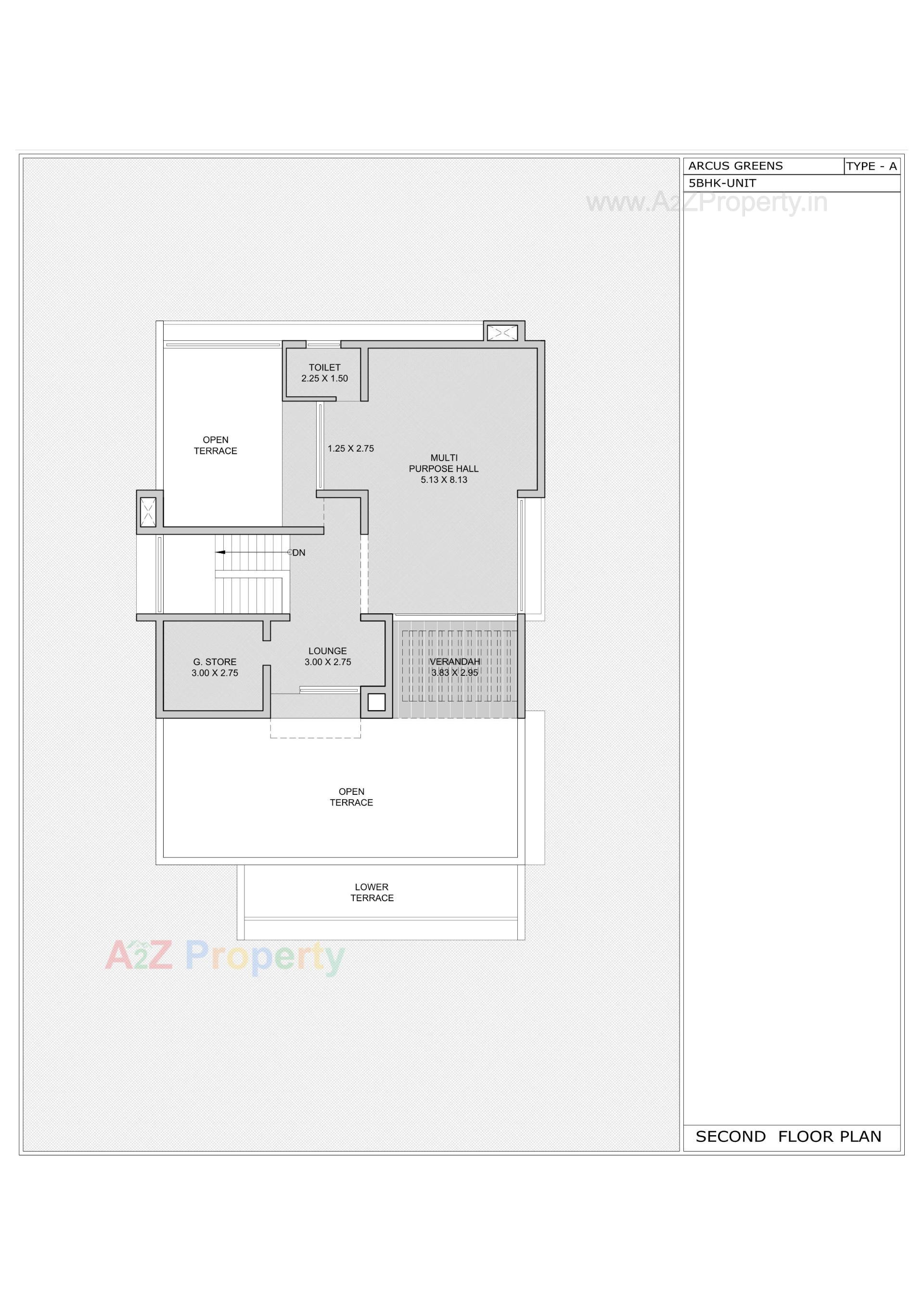Layout of real estate project Arcus Greens located at Sanathal - Telav, Ahmedabad, Gujarat
