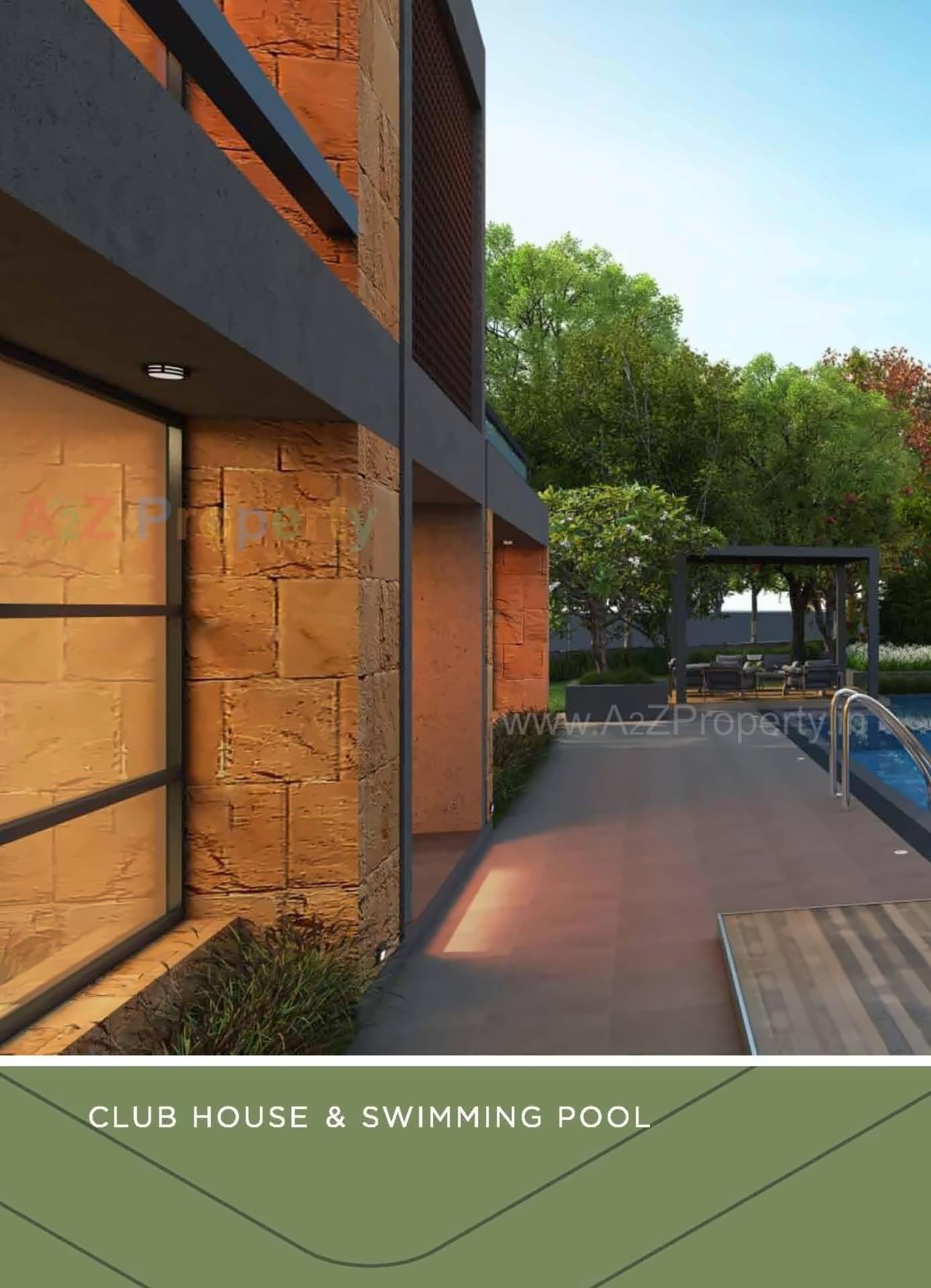 3D Elevation of real estate project Arcus Villa located at Sanand, Ahmedabad, Gujarat