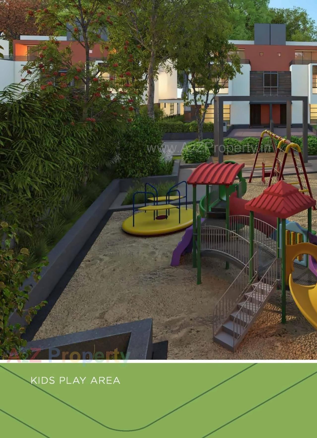 3D Elevation of real estate project Arcus Villa located at Sanand, Ahmedabad, Gujarat