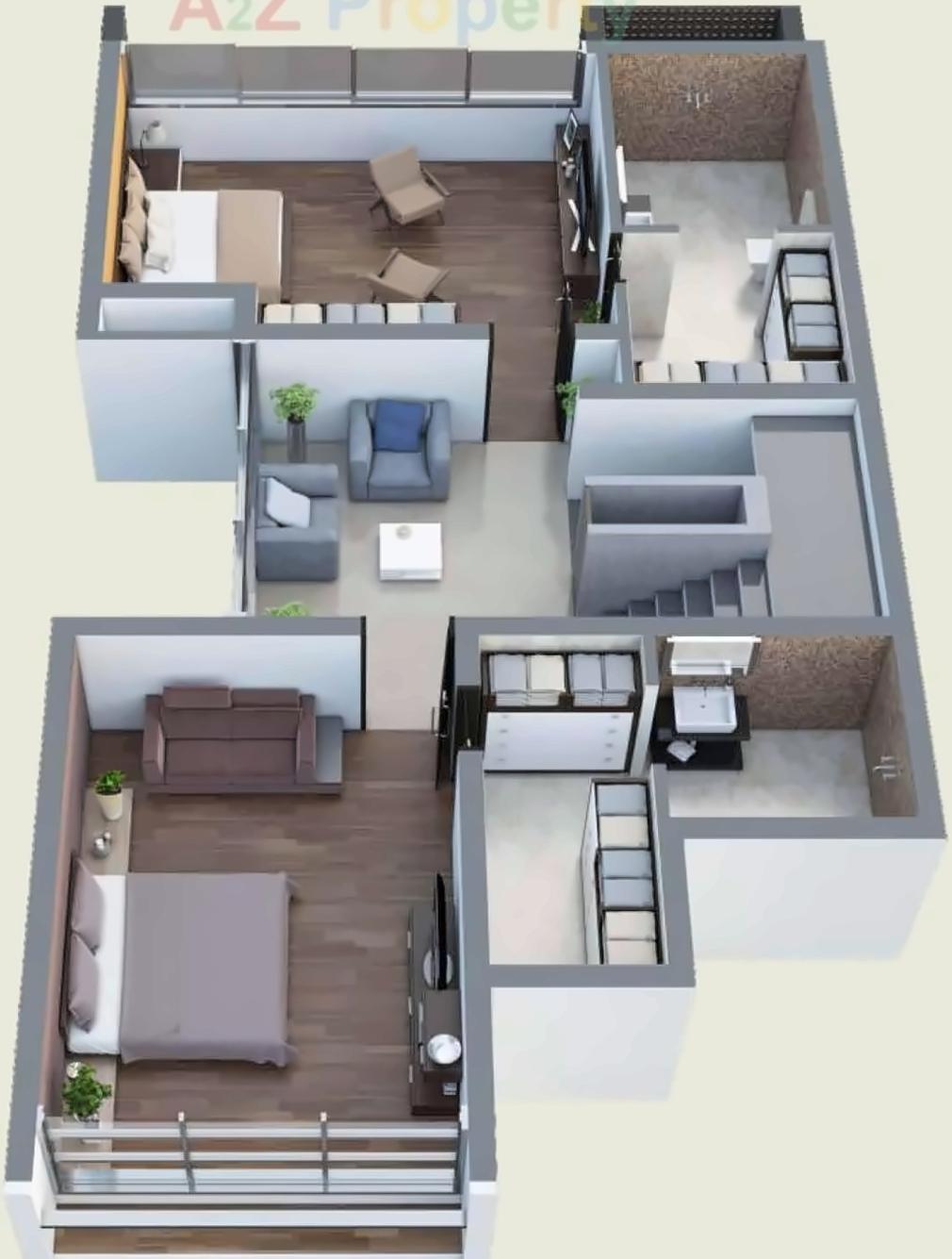 Layout of real estate project Arcus Villa located at Sanand, Ahmedabad, Gujarat