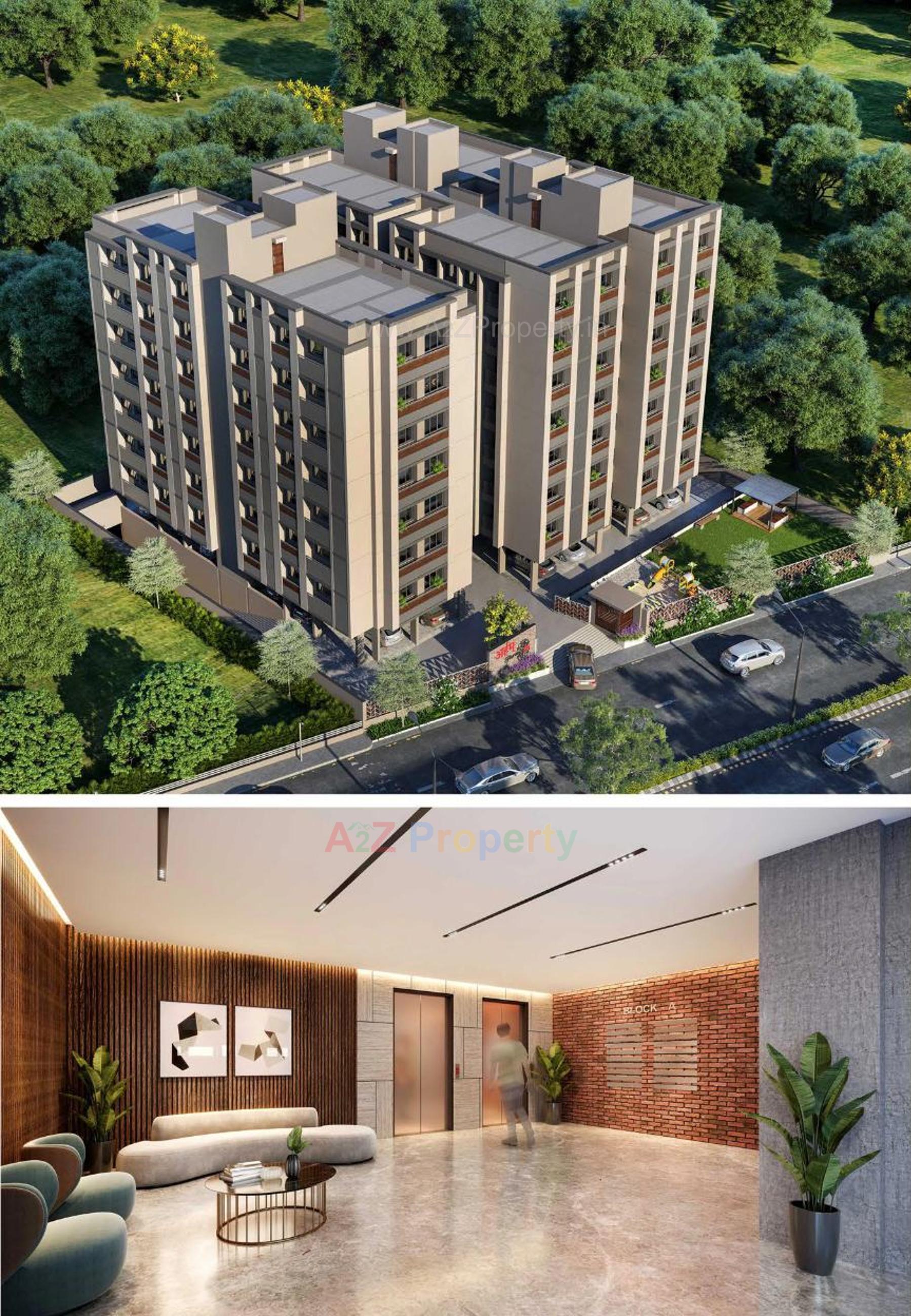 3D Elevation of real estate project Arham Florance located at Ahmedabad, Ahmedabad, Gujarat