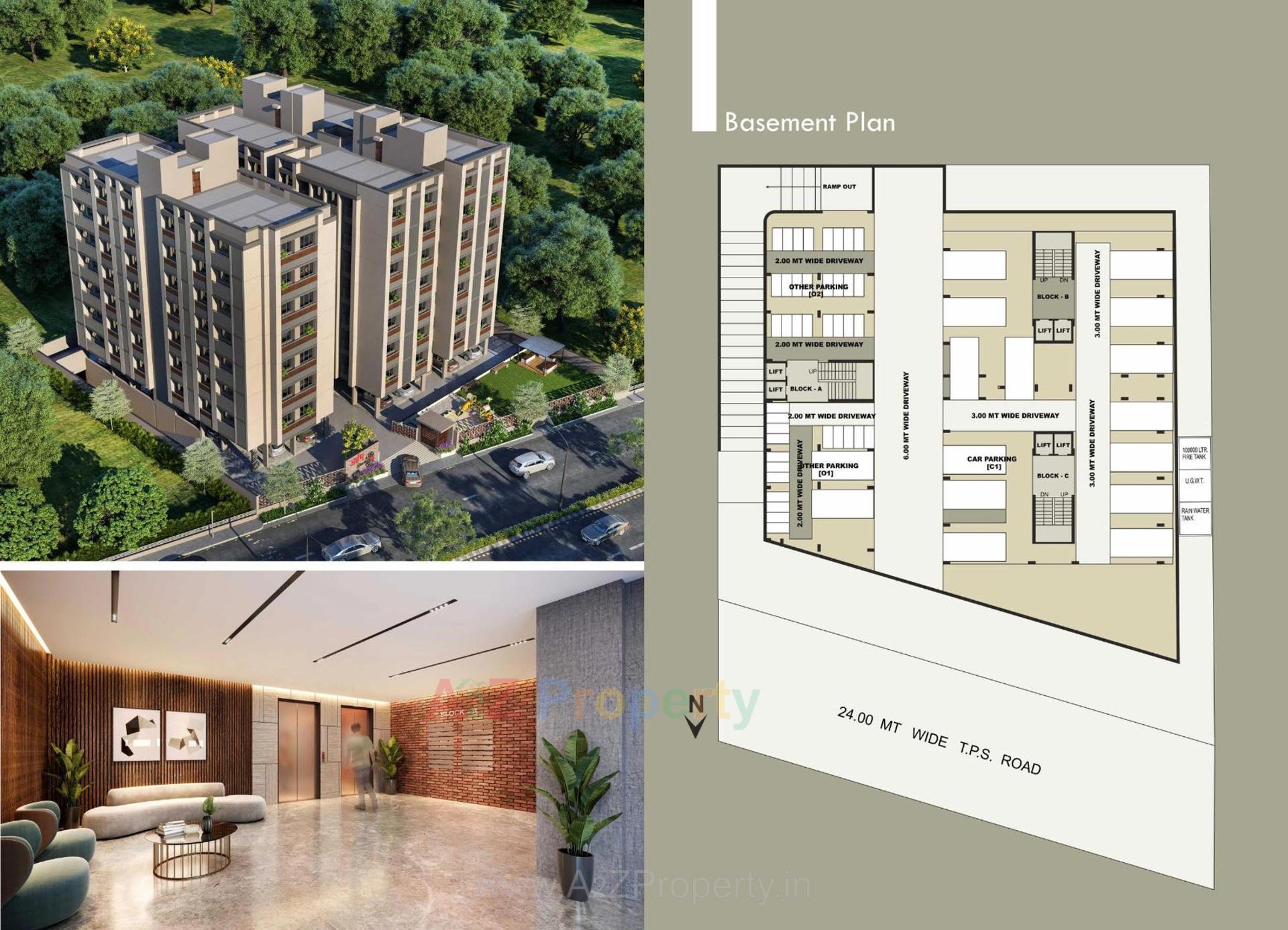 Layout of real estate project Arham Florance located at Ahmedabad, Ahmedabad, Gujarat