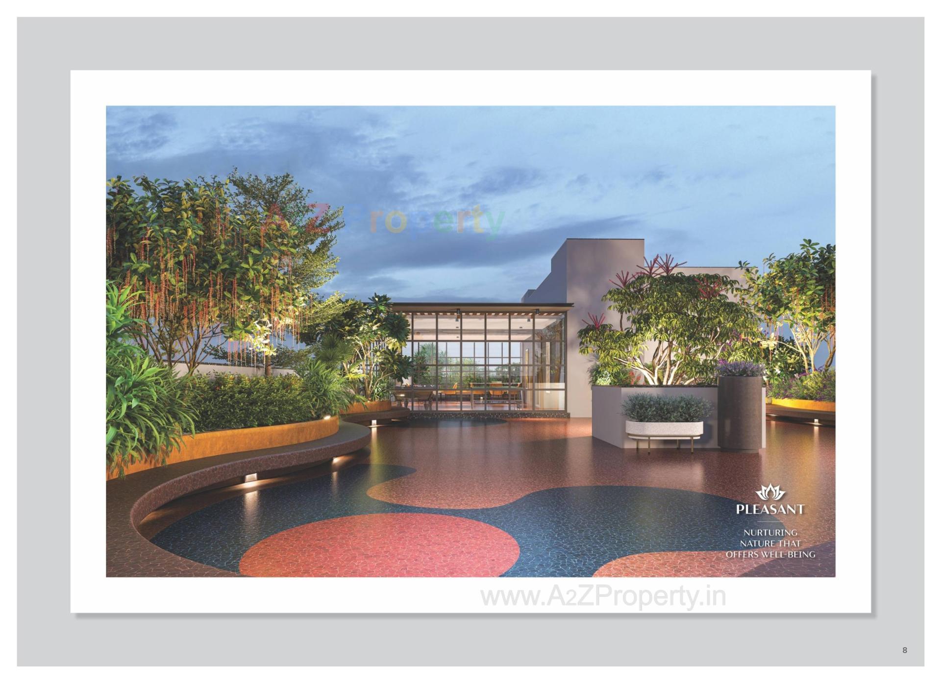 3D Elevation of real estate project Arham Luxuria located at Paldi, Ahmedabad, Gujarat