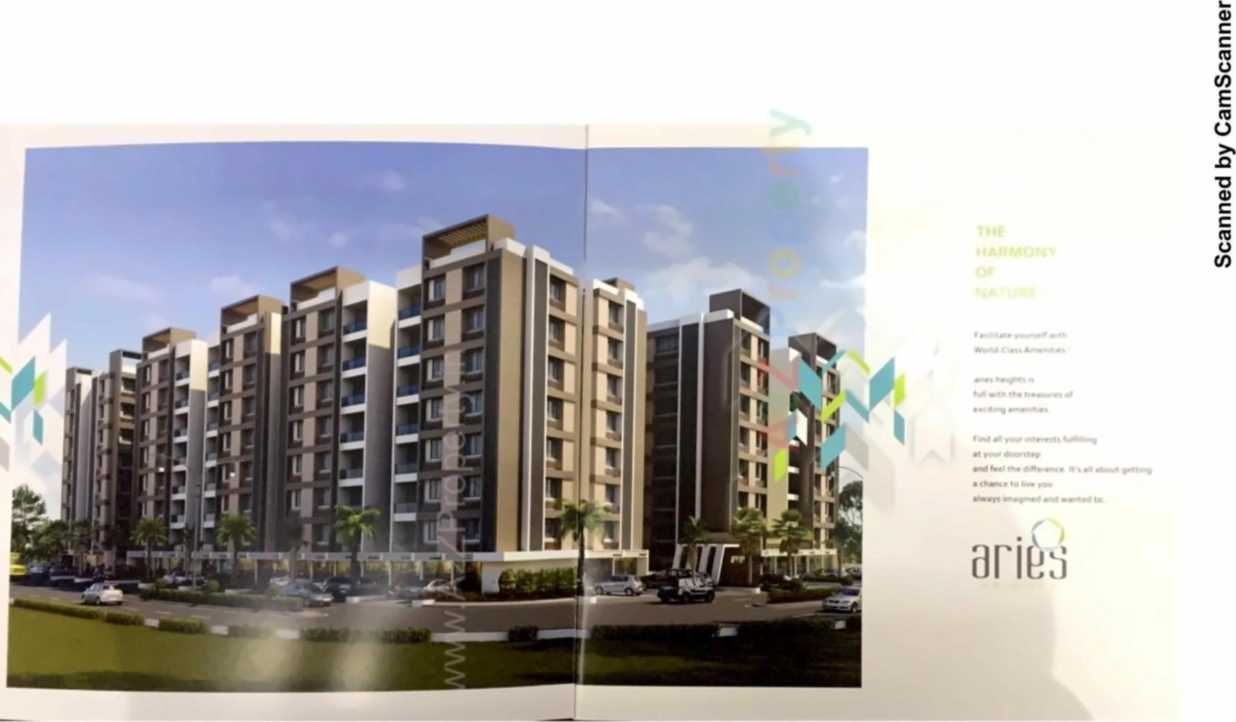 3D Elevation of real estate project Aries Heights located at Nikol, Ahmedabad, Gujarat
