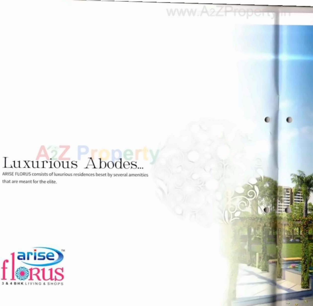  of real estate project Arise Florus located at Jagatpur, Ahmedabad, Gujarat