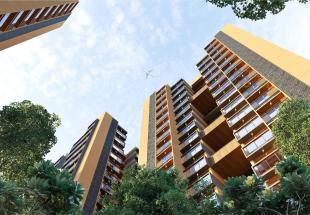 Elevation of real estate project Arise Vibrant located at Chharodi, Ahmedabad, Gujarat