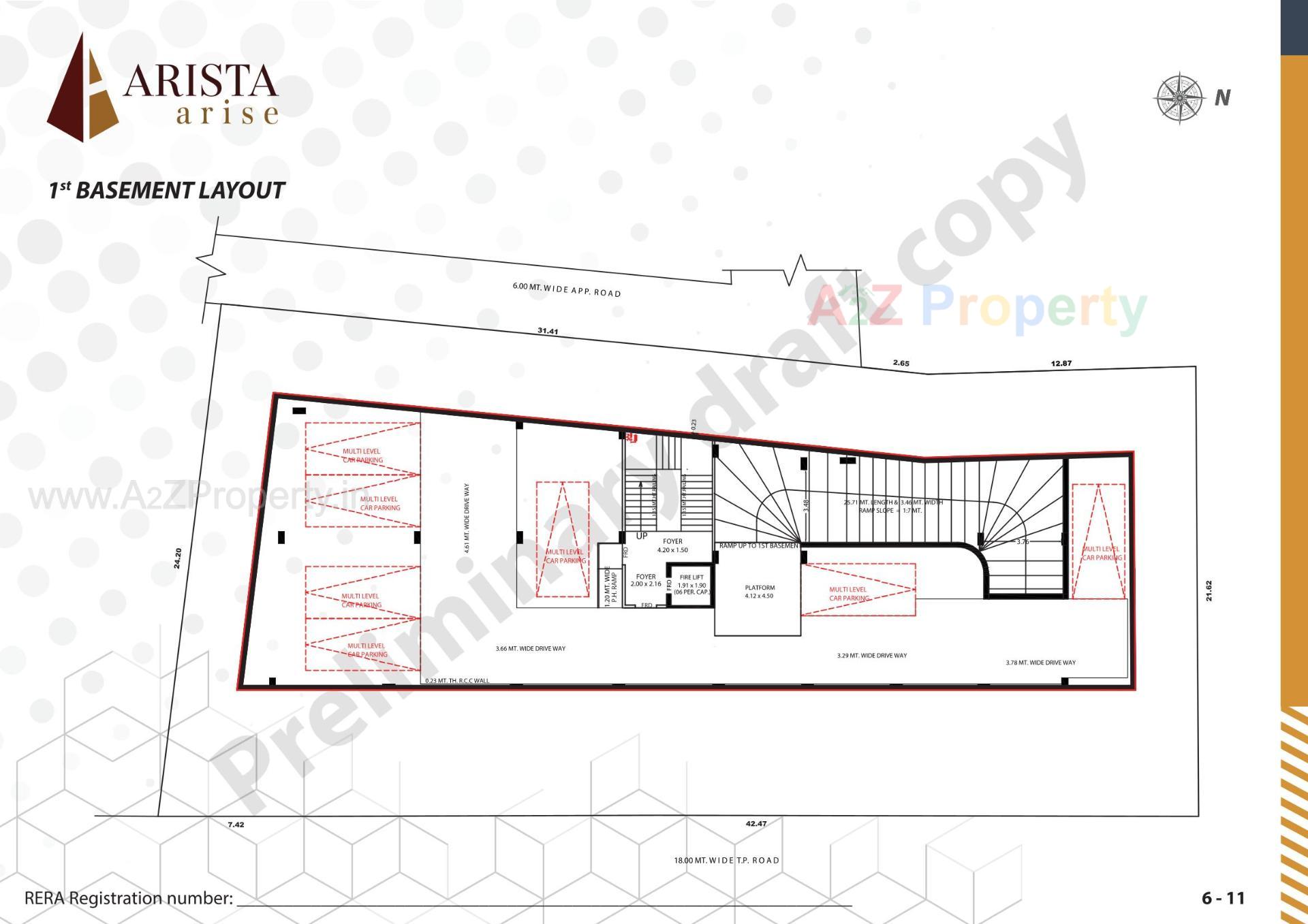  of real estate project Arista Arise located at Vejalpur, Ahmedabad, Gujarat