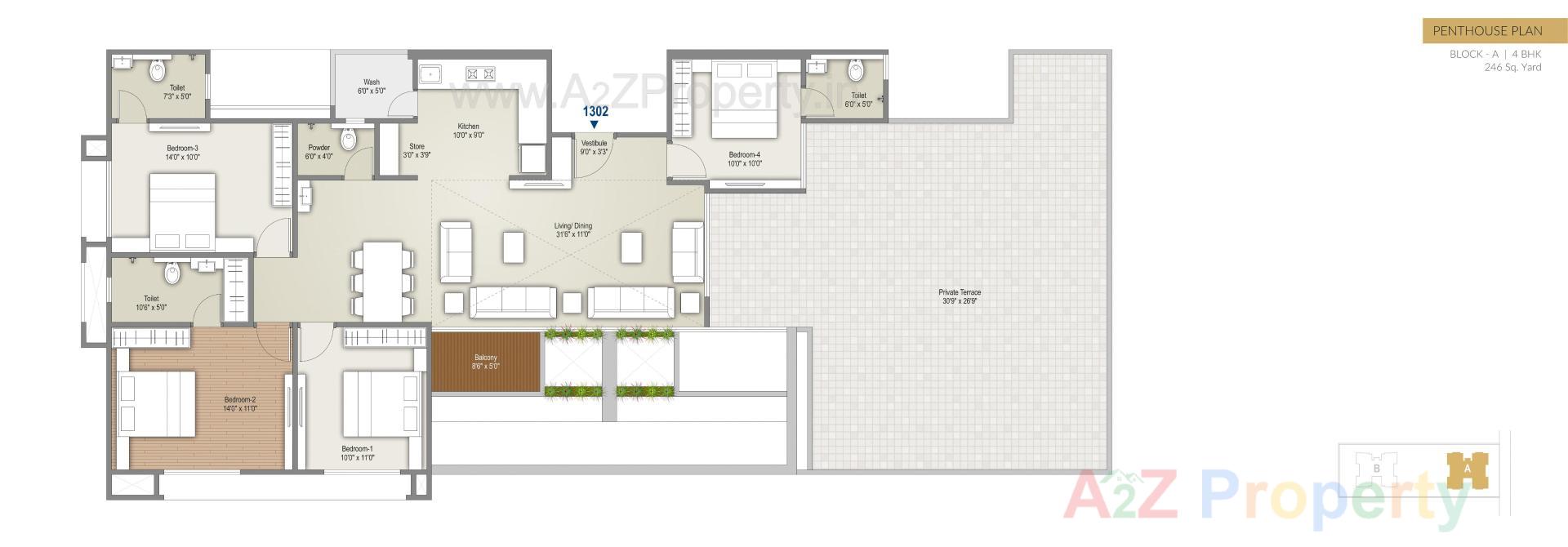 Layout of real estate project Aristo Aalayam located at Gota, Ahmedabad, Gujarat