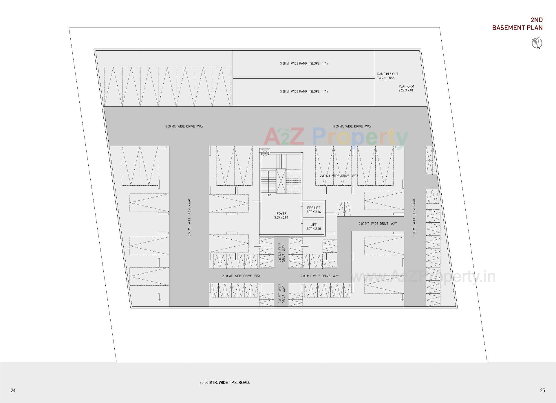 Layout of real estate project Aristo Aatman located at Gota, Ahmedabad, Gujarat