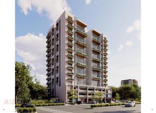 Elevation of real estate project Aristo Aatman located at Gota, Ahmedabad, Gujarat