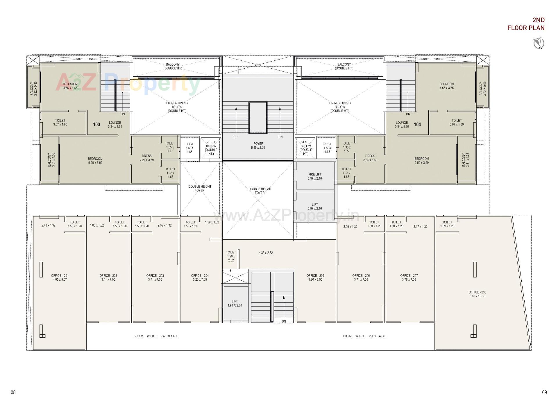 Layout of real estate project Aristo Aatman located at Gota, Ahmedabad, Gujarat