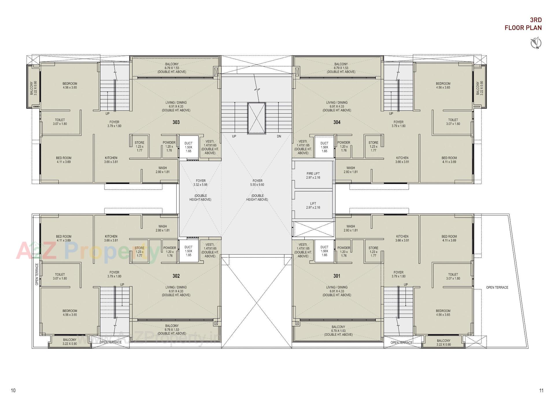 Layout of real estate project Aristo Aatman located at Gota, Ahmedabad, Gujarat