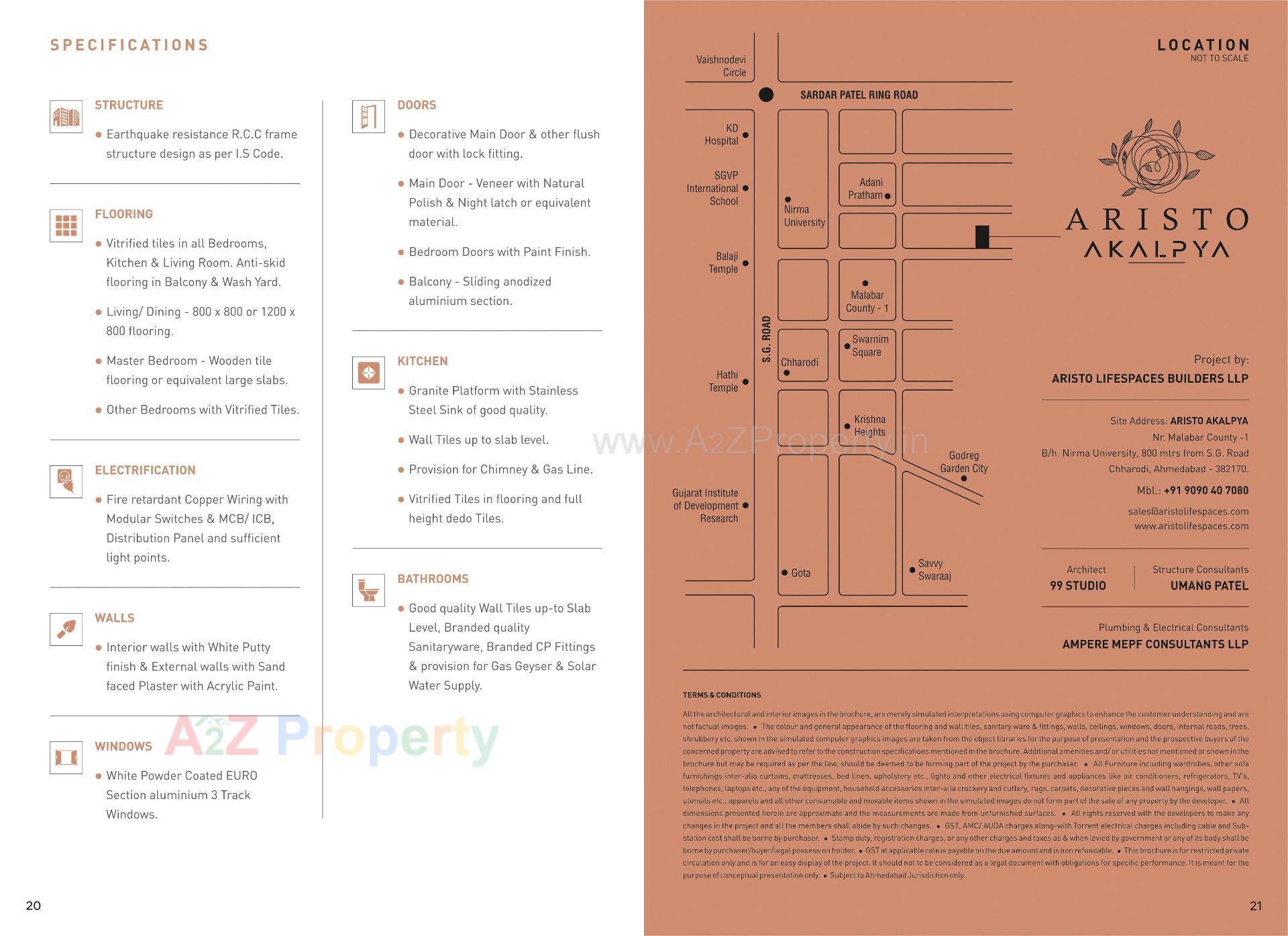 of real estate project Aristo Akalpya located at Chharodi, Ahmedabad, Gujarat