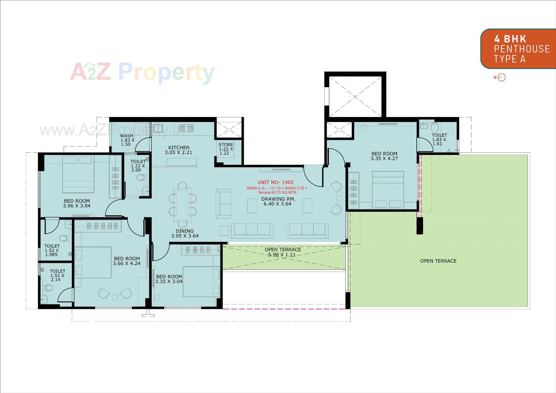 Layout of real estate project Aristo Anandam located at Tragad, Ahmedabad, Gujarat