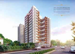 Elevation of real estate project Aristo Bliss located at Gota, Ahmedabad, Gujarat