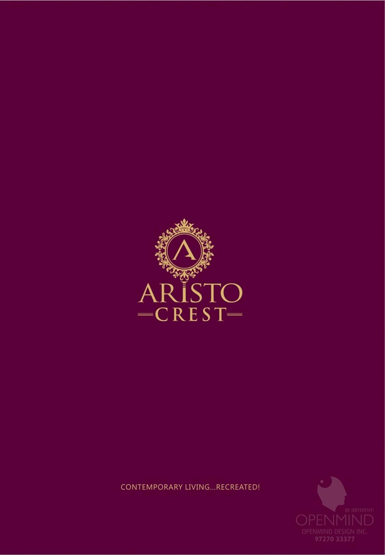  of real estate project Aristo Crest located at Gota, Ahmedabad, Gujarat