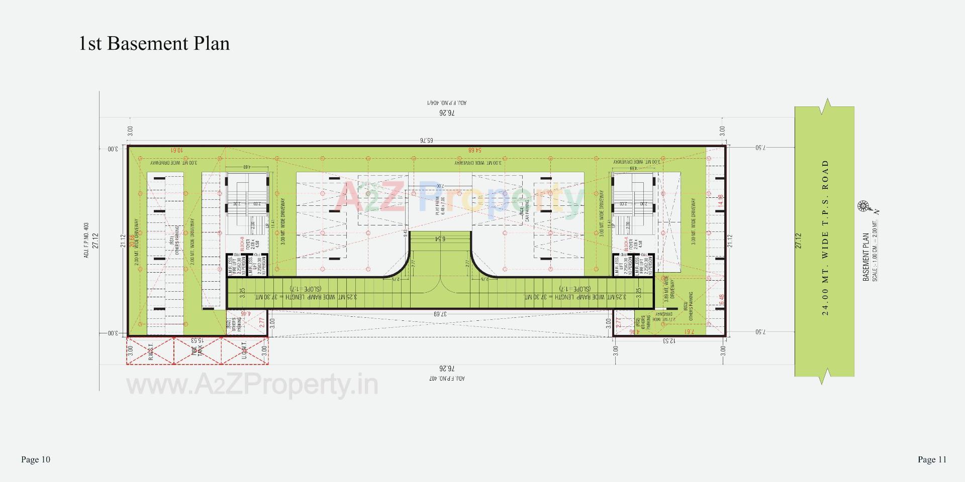 Layout of real estate project Arjun Ananta located at Wadaj, Ahmedabad, Gujarat