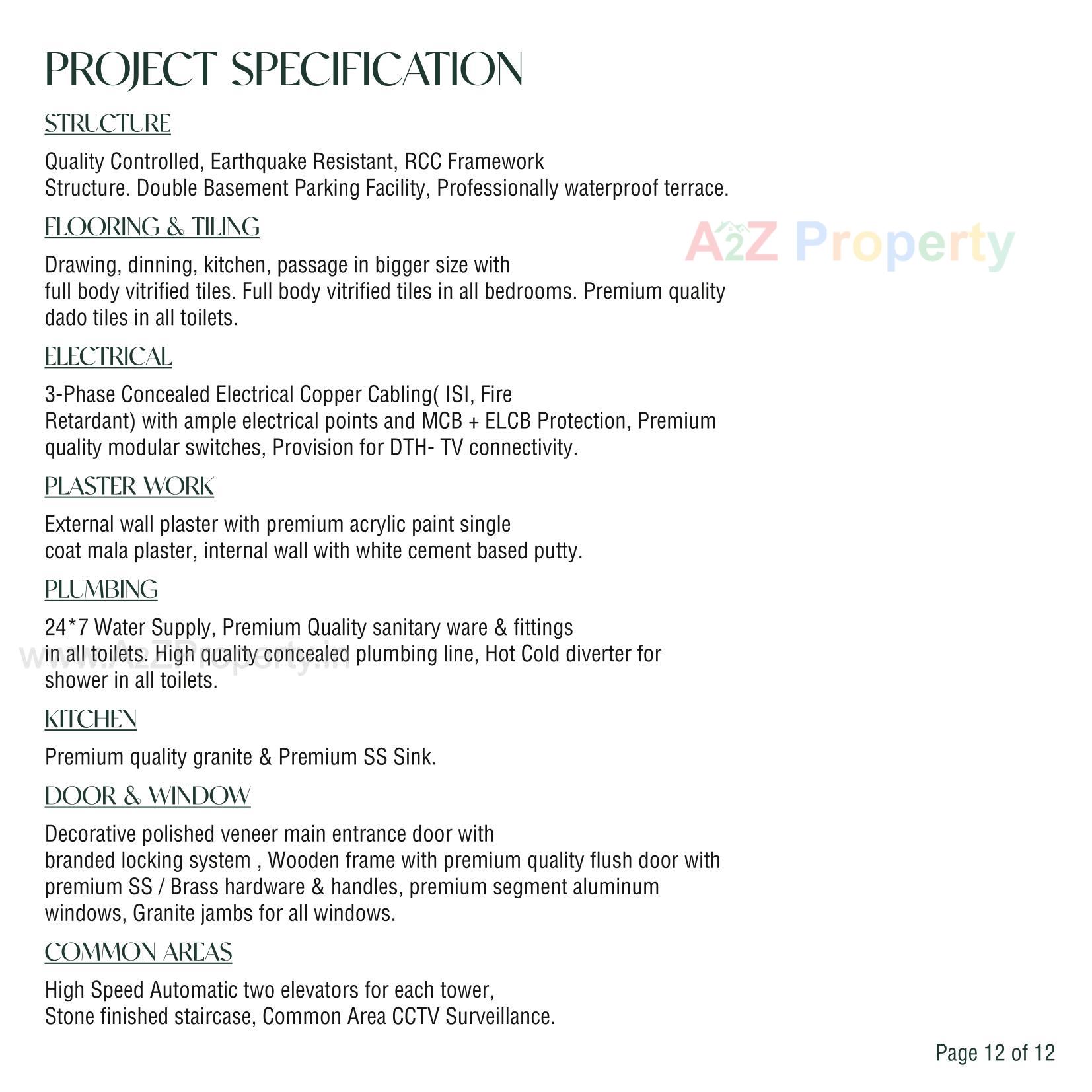  of real estate project Arjun Arena located at Wadaj, Ahmedabad, Gujarat