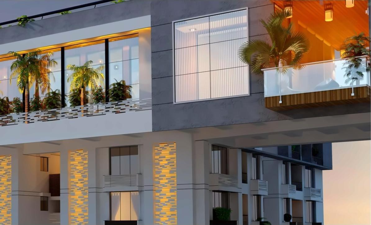 3D Elevation of real estate project Arjun Sky Life located at Sola, Ahmedabad, Gujarat