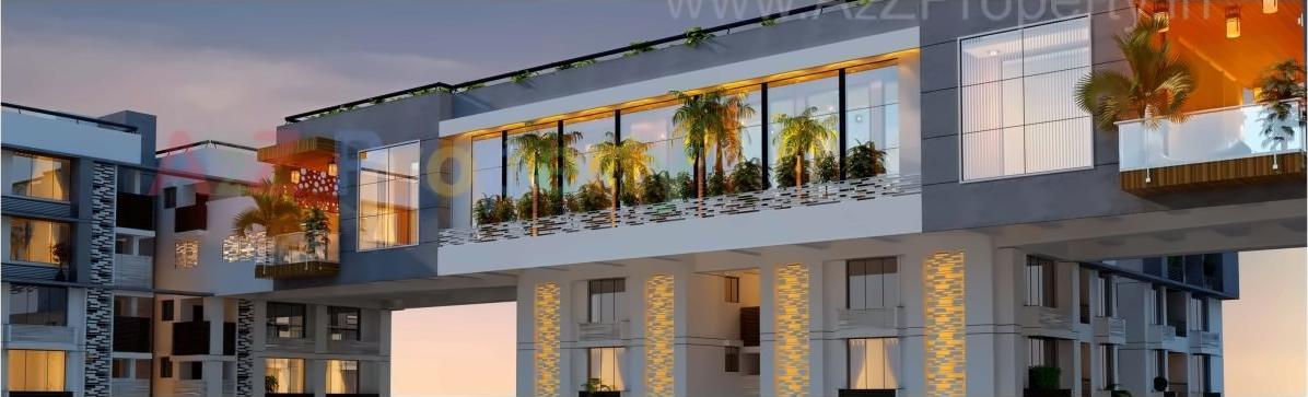 3D Elevation of real estate project Arjun Sky Life located at Sola, Ahmedabad, Gujarat