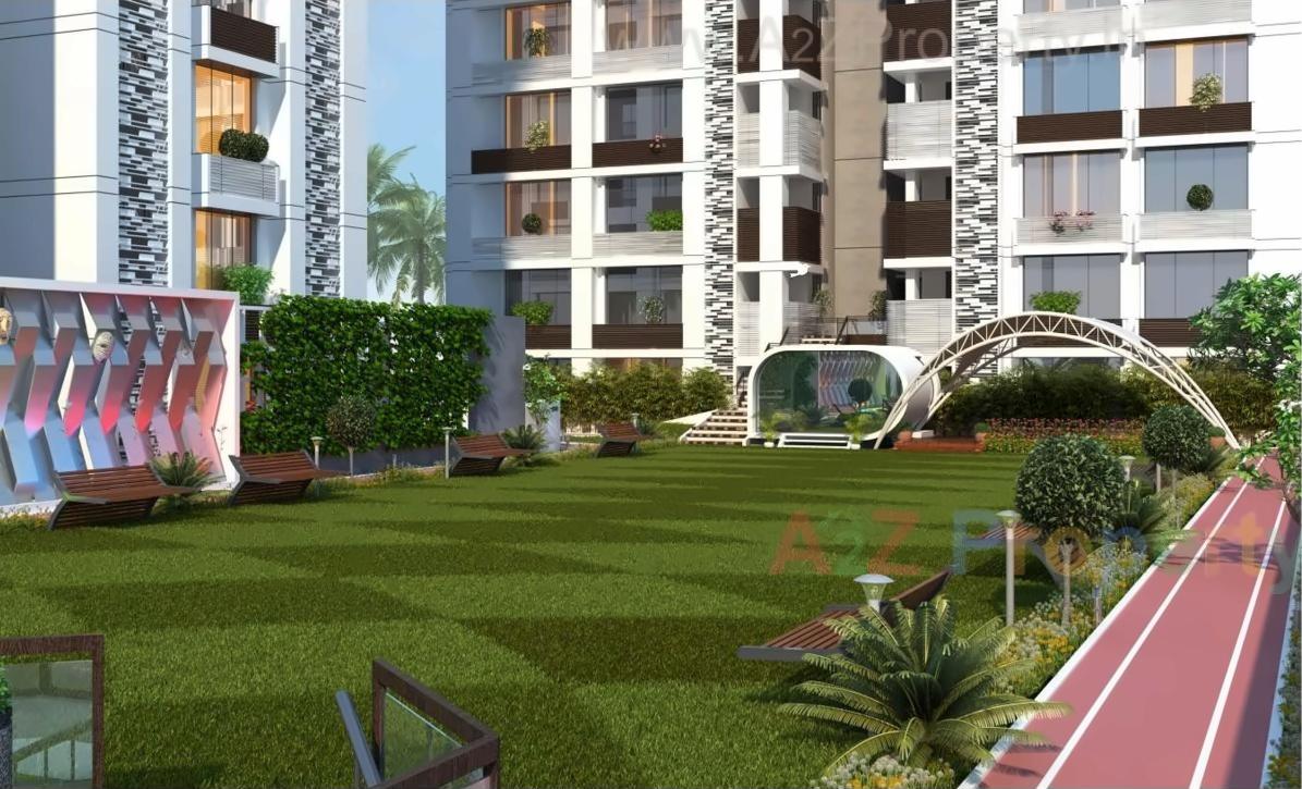 3D Elevation of real estate project Arjun Sky Life located at Sola, Ahmedabad, Gujarat