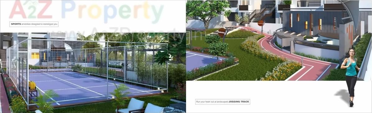 3D Elevation of real estate project Arjun Sky Life located at Sola, Ahmedabad, Gujarat