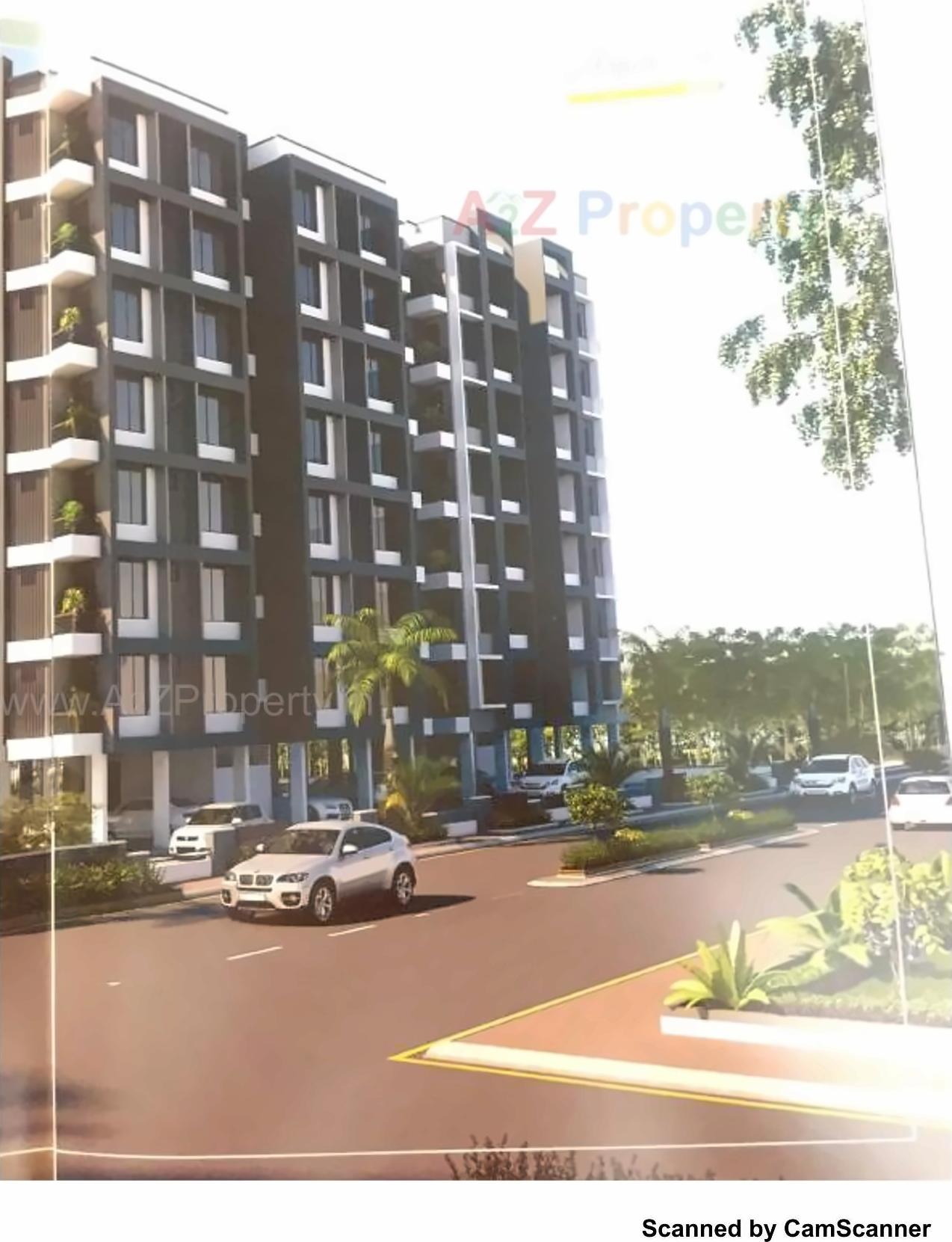 3D Elevation of real estate project Arjun Villa located at Ranip, Ahmedabad, Gujarat