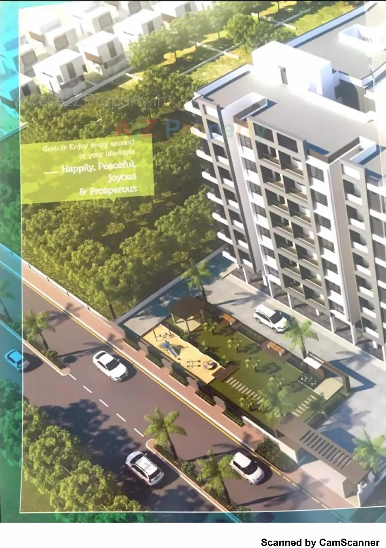 3D Elevation of real estate project Arjun Villa located at Ranip, Ahmedabad, Gujarat