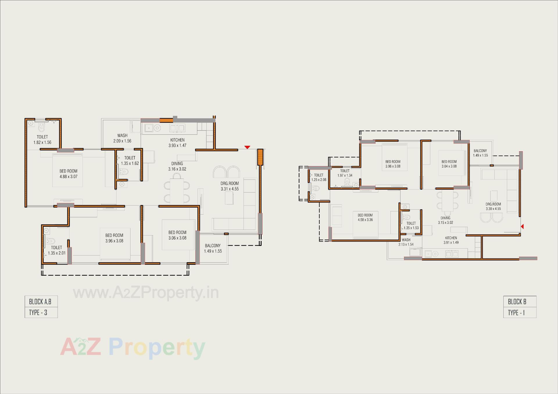 Layout of real estate project Arkiton Luxe located at Bopal, Ahmedabad, Gujarat