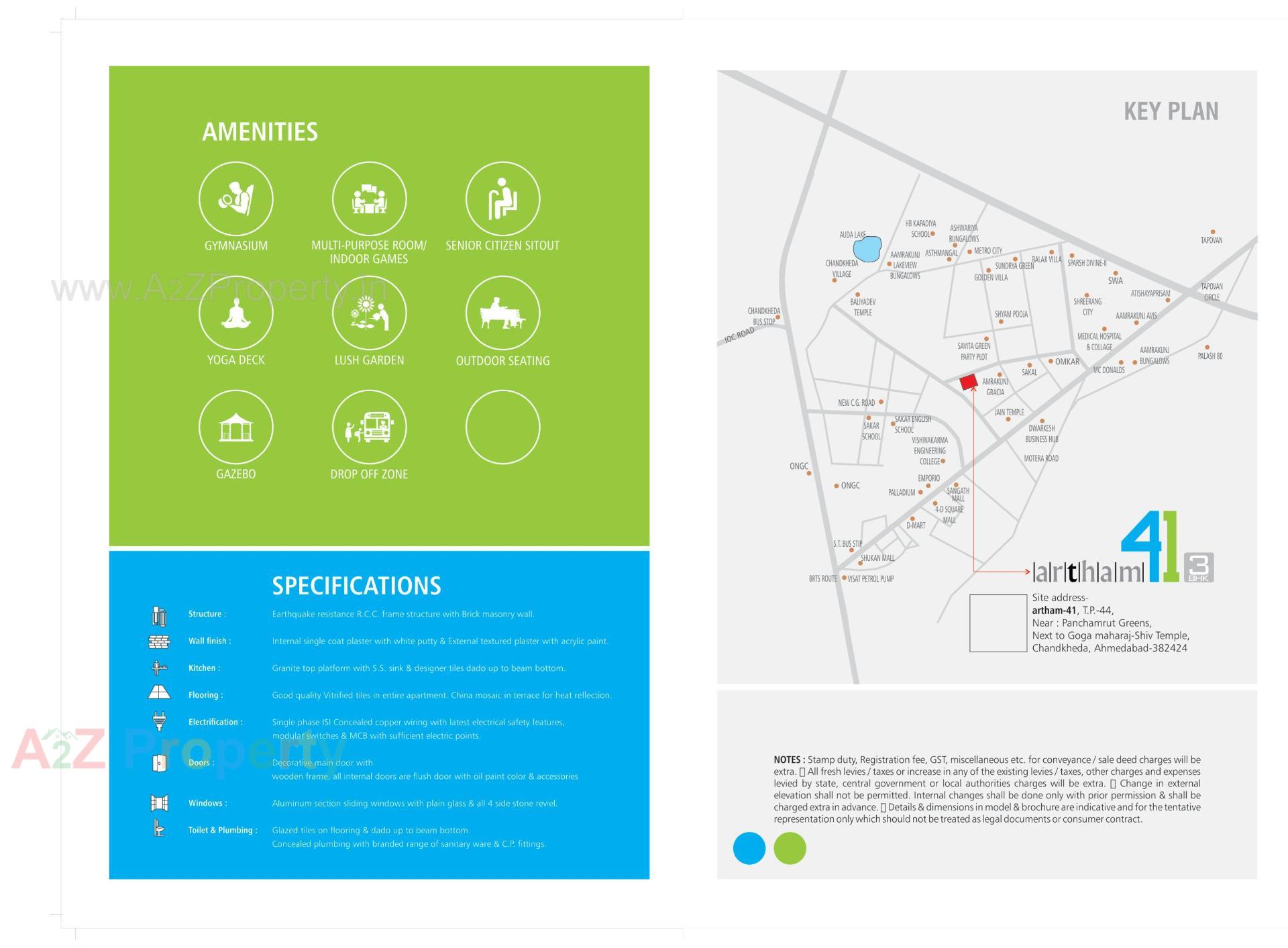  of real estate project Artham located at Chandkheda, Ahmedabad, Gujarat