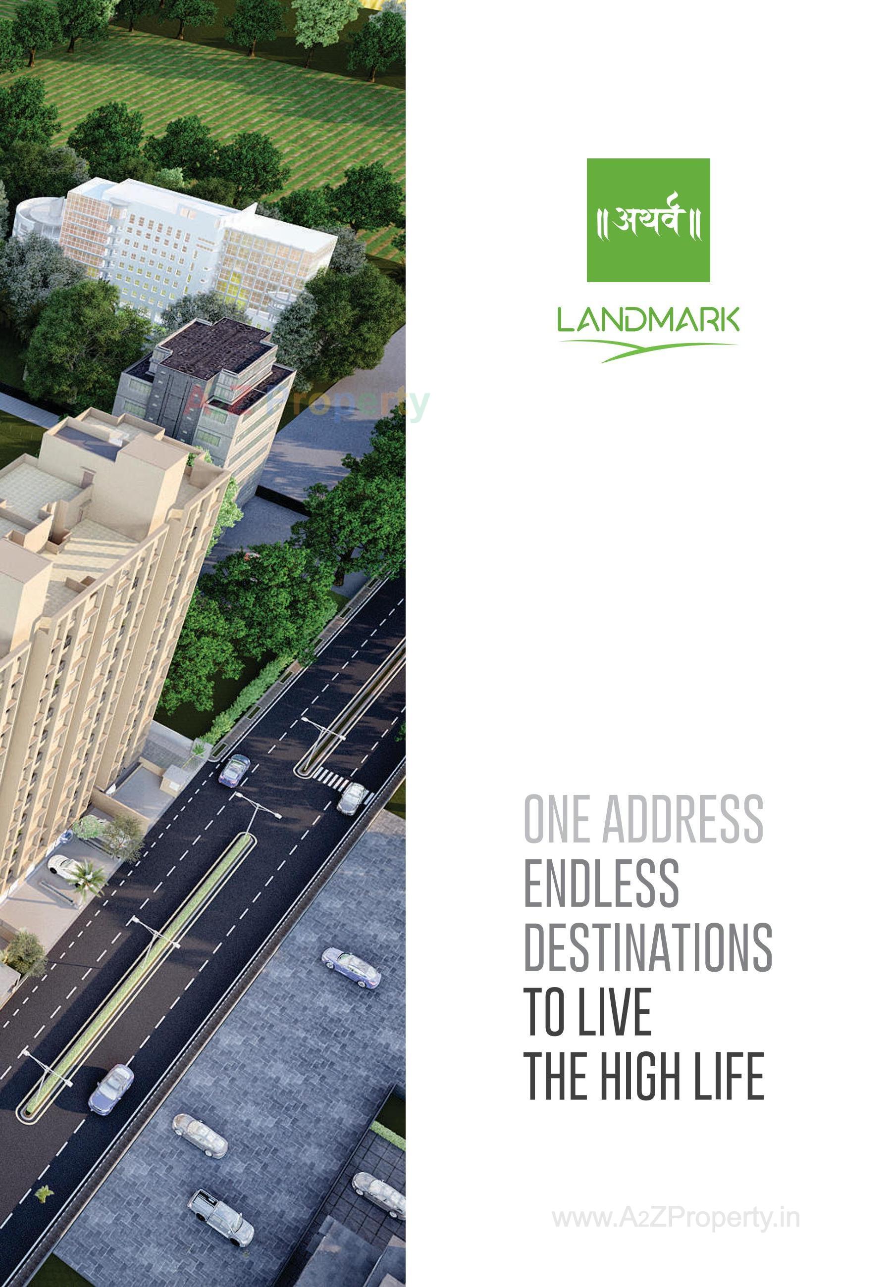 3D Elevation of real estate project Artharva Landmark located at Ahmedabad, Ahmedabad, Gujarat