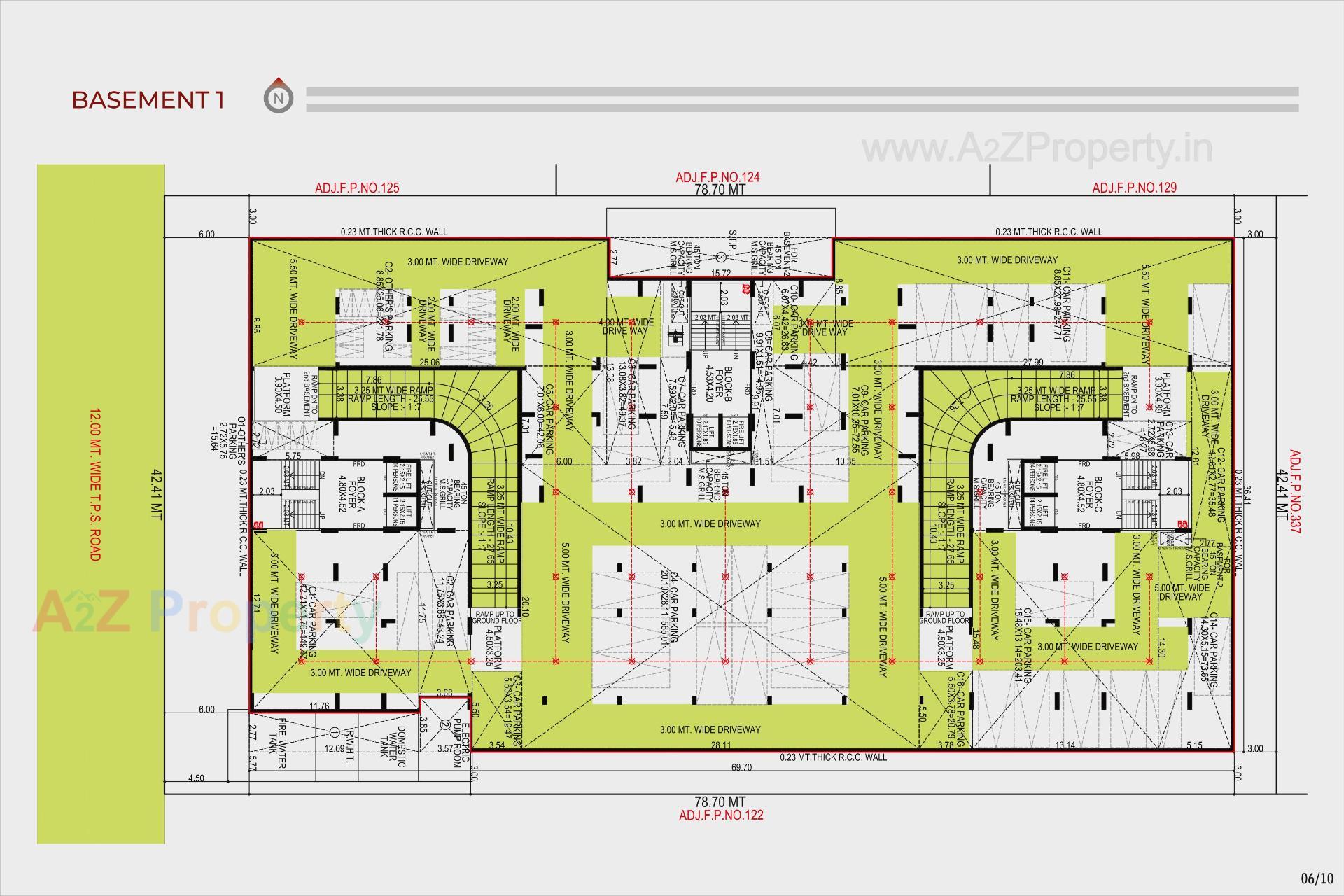 Layout of real estate project Artiz Arcelia located at Shilaj, Ahmedabad, Gujarat