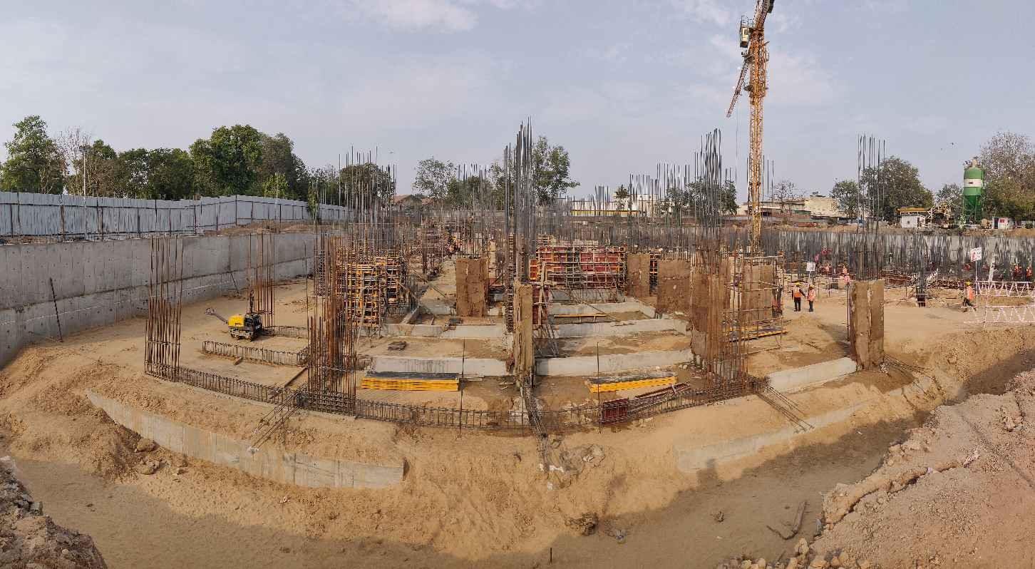 95177_const of real estate project Arvind Aavishkaar located at Asarwa, Ahmedabad, Gujarat