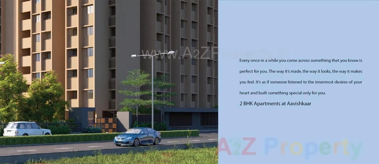 3D Elevation of real estate project Arvind Aavishkaar located at Asarwa, Ahmedabad, Gujarat