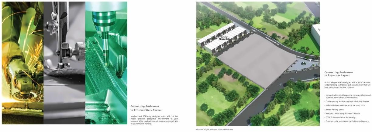  of real estate project Arvind Megaestate located at City, Ahmedabad, Gujarat