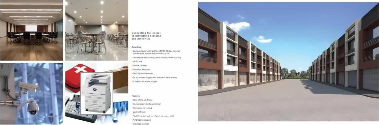 3D Elevation of real estate project Arvind Megaestate located at City, Ahmedabad, Gujarat