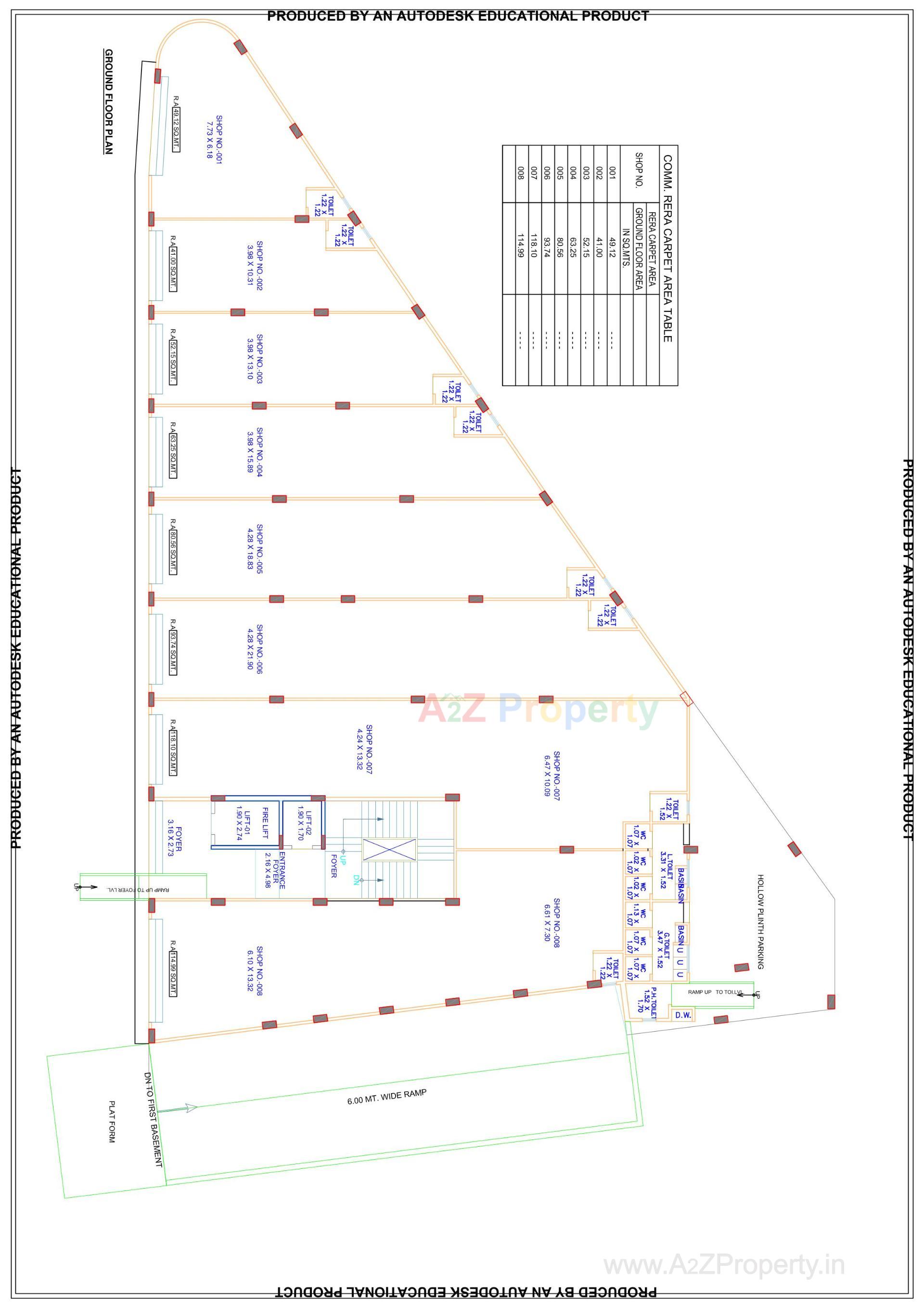  of real estate project Aryaa Business Center located at Dariyapur, Ahmedabad, Gujarat