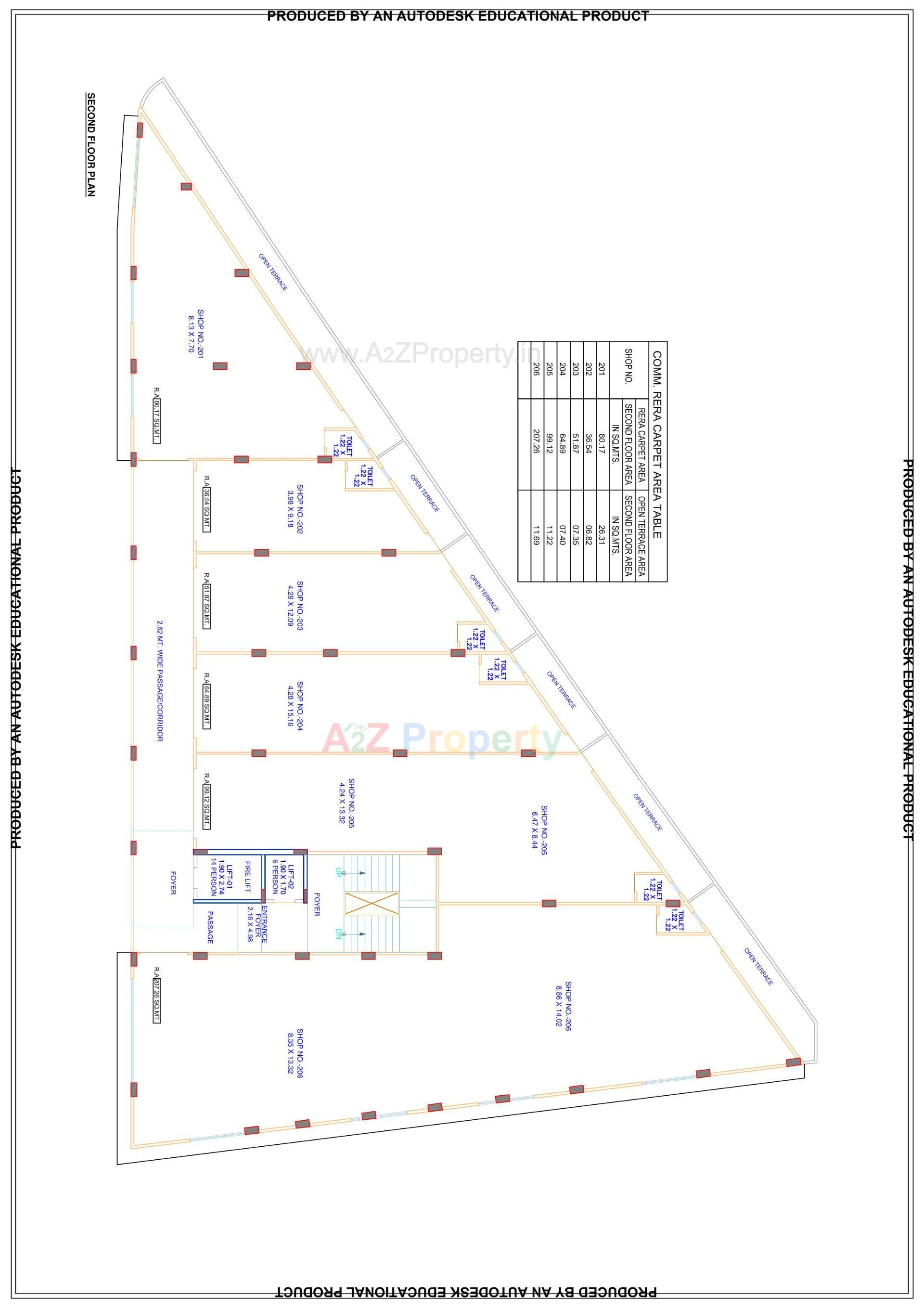  of real estate project Aryaa Business Center located at Dariyapur, Ahmedabad, Gujarat